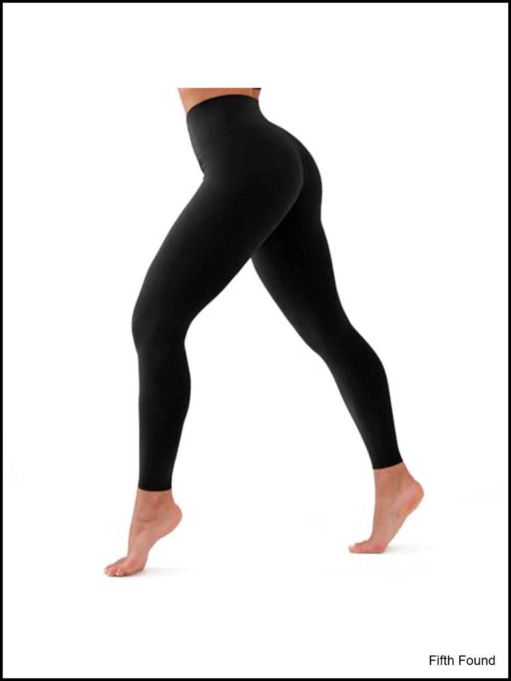 High Waisted Full Length Leggings Tummy Control Stretch Yoga Pants